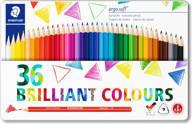 Staedtler ergosoft kleurpotlood - met. etui 36 st