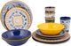 Bo-camp - servies - sicilian - 16 stuks