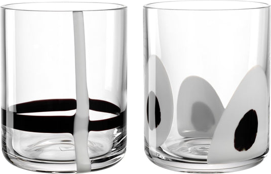 Leonardo banda nera drinkglas assorti - set 2
