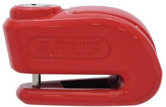 Abus motorslot - scooterslot schijfremslot met alarm - 365 trigger alarm 2.0 - security level 8 - rood - geschikt voor motoren - scooters