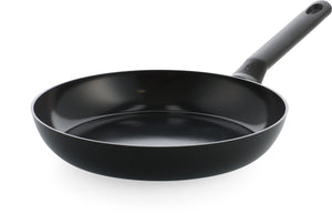 Bk enjoy koekenpan 28cm - pfas-vrije antikleeflaag - hapjespan inductie - keramische pan - ovenbestendig tot 160°c - koudgrepen - zwart
