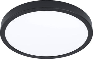 Eglo fueva 5 opbouwlamp - led - ø 28,5 cm - zwart wit - bewegingssensor