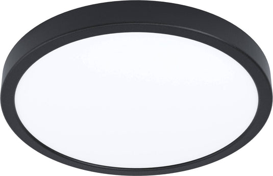 Eglo fueva 5 opbouwlamp - led - ø 28,5 cm - zwart wit - bewegingssensor