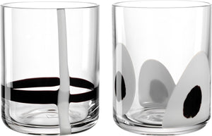Leonardo banda nera drinkglas assorti - set 2