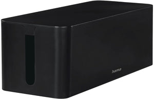 Hama 00221012 kabelbox kunststof zwart (l x b x h) 15.6 x 4 x 13.5 cm 1 stuk(s)