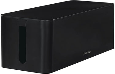 Hama 00221012 kabelbox kunststof zwart (l x b x h) 15.6 x 4 x 13.5 cm 1 stuk(s)