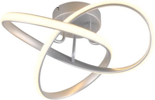 Rl live your light reality meo - plafondlamp - titaan - incl. 1x smd 15w