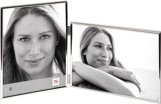 Walther chloe - fotolijst - fotoformaat 2x10x15 cm - zilver