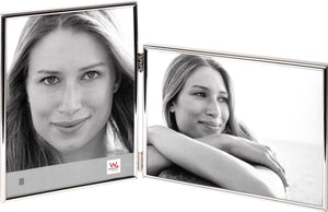 Walther chloe - fotolijst - fotoformaat 2x13x18 cm - zilver