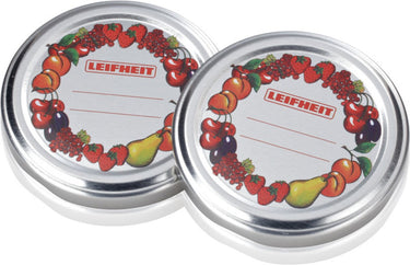 Leifheit deksel voor weckpotten van 235 ml en 770 ml - full color print