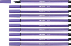 Stabilo pen 68 - premium viltstift - paars - doos 10 stuks
