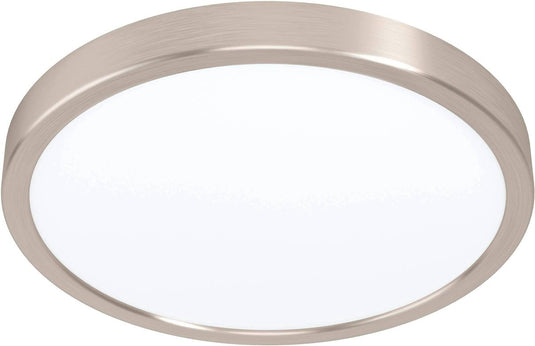 Eglo fueva 5 opbouwlamp - led - ø 28,5 cm - grijs - dimbaar