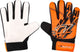 Avento keepershandschoenen - junior - oranje zwart - maat xs - pu grip