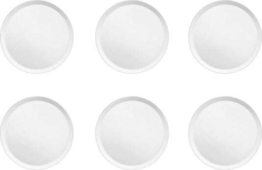 Medard de noblat - yaka white - dessertbord 21.5 cm - 6 delig - porselein