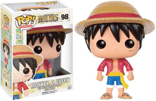 Funko pop animation: one piece - monkey d. luffy pop
