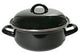 Imperial k braadpan - emaille - 26cm -zwart