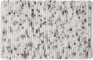 Sealskin vintage - badmat - 50x80 cm - polyester - grijs