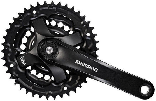 Shimano - crankstel fc-ty501 - 170 mm - 48-38-28t - zwart