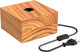 Calex tafellamp vierkant - scandinavisch - e27 fitting - fsc hout - excl. lichtbron