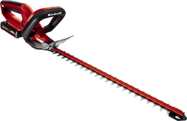 Einhell accu heggenschaar gc-ch 1846 li kit - power x-change - 18 v li-ion - snoeilengte: 46 cm - tandafstand: 15 mm - ergonomische handgreep - incl. 2,0 ah accu en lader