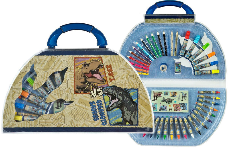 Afbeelding laden in galerijviewer, Merkloos sans marque kleurkoffer jurrasic world, 51dlg.
