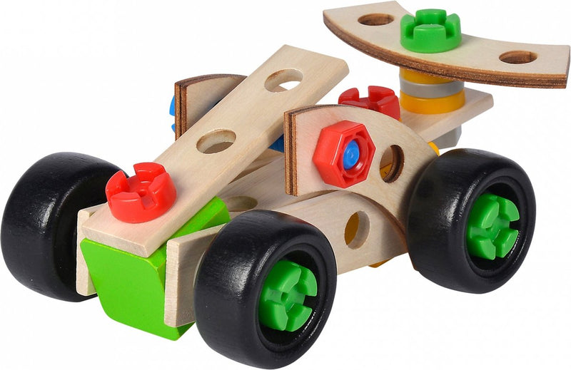 Chargez l'image dans la visionneuse de la galerie, Eichhorn rennauto constructieset constructor aantal onderdelen: 35 leeftijdsklasse: vanaf 3 jaar
