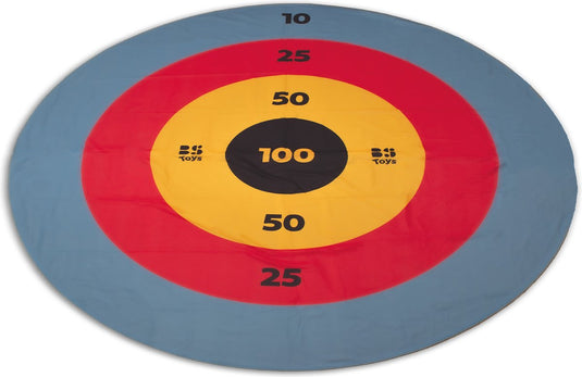Bs toys disc deluxe werpspel - disc gooien spel - kinderspeelgoed 1 tot 4 spelers - buitenspeelgoed - werpspel kinderen - gezelschapspellen kinderen - cadeau kind - spelletjes voor kinderen - buiten speelgoed - buitenspel - buiten spellen