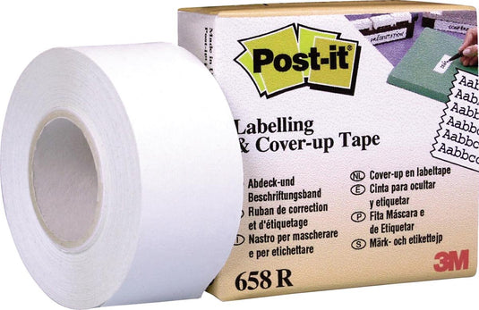Post-it â® label- correctietape, navulling, 25.4 mm x 17,7 m
