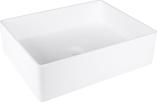 Differnz solid wastafel – opbouw – 48.5 x 38 x 14 cm – wit