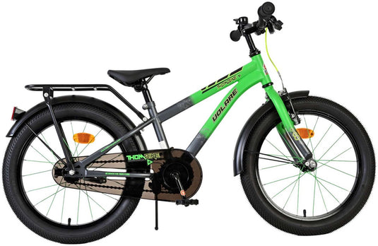 Volare thombike kinderfiets - jongens - 18 inch - groen grijs