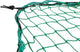Crossafe aanhangernet aanhangwagen 200x350cm, met elastiek met stopper, maaswijdte 50x50 mm afdeknet groen
