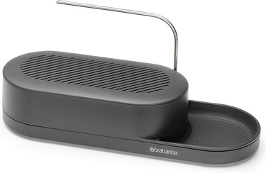 Brabantia sinkstyle gootsteen organizer - met vaatdoekhouder - mineral infinite grey