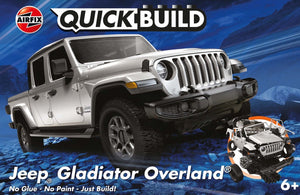 Airfix modelbouwpakket - j6039 quickbuild jeep gladiator jt overland plastic - - modelbouw