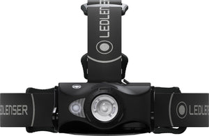Ledlenser mh8 hoofdlamp oplaadbaar - 600 lumen -focusseerbaar - zwart