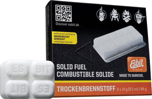 Esbit blokjes solid fuel - 6 stuks - 14gr per stuk - 12min brandtijd