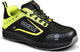 Sparco cup nurburg – lichtgewicht s1p veiligheidsschoen met ademend jacquard en sportieve stijl - zwart 39