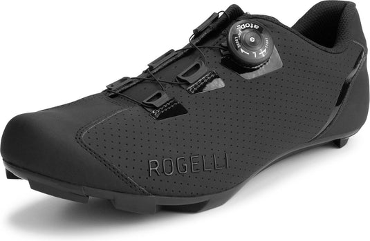 Rogelli r-400 fietsschoenen heren en dames - zwart - 44