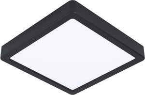 Eglo fueva 5 opbouwlamp - led - 21 cm - zwart wit - dimbaar