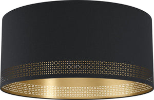 Eglo esteperra - plafondlamp - e27 - ø 47,5 cm - zwart