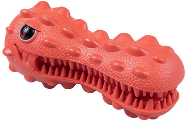 Duvo plus playtime kauwspeeltje griplay dinohoofd voor honden 16x7x7cm rood
