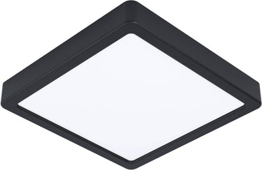 Eglo fueva 5 opbouwlamp - led - 21 cm - zwart wit - dimbaar