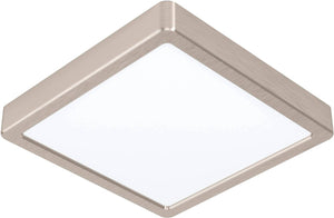 Eglo fueva 5 opbouwlamp - led - 21 cm - grijs - dimbaar