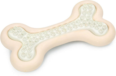 Beeztees puppy dental bot - puppy speelgoed - puppy kauwspeelgoed - hondenspeelgoed - roze - 10x5,5x2 cm