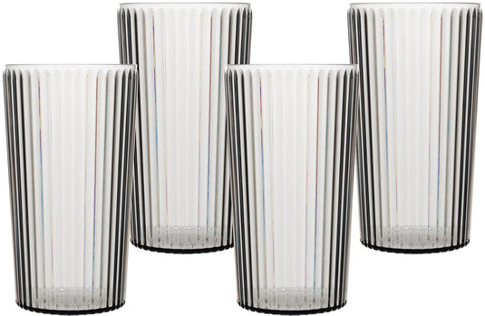 Bo-camp - longdrink - nomad - rpet - grijs - 480 ml - 4 stuks