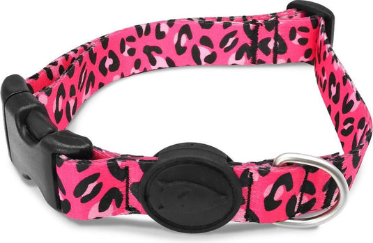 Morso halsband hond gerecycled bubble leo roze