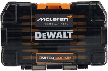 Dewalt mclaren f1 team limited edition - flextorq schroefbit set - 28 stuks - toughcase+