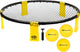 Get go - smash ball set - inclusief 3 ballen + pomp - geel zwart