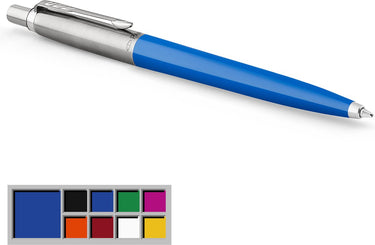 Parker jotter orginals balpen - medium punt - blauwe inkt - klassieke blauwe afwerking - 1 stuk