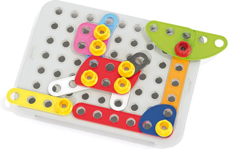 Afbeelding laden in galerijviewer, Quercetti tecno jumbo starter set, 52dlg
