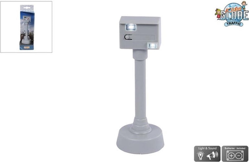 Afbeelding laden in galerijviewer, Kids globe flitspaal met licht en geluid, 12cm
